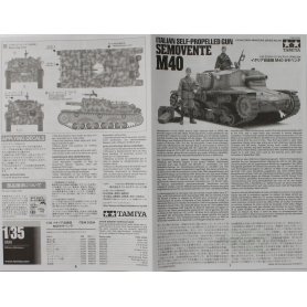 Tamiya 1:35 Sp Gun Semovente M40 