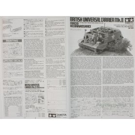 Tamiya 1:35 35249 British Carrier Mk.II - Forced Reconn