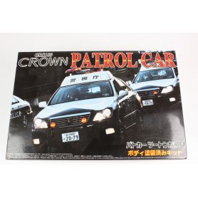 Aoshima 1:24 Toyota Crown GRS180 Police Patrol Car