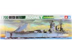 Tamiya 1:700 HMS Rodney