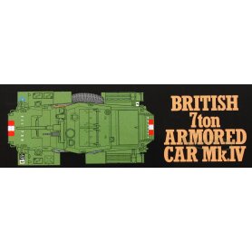 Tamiya 32587 1/48 British 7ton Armored Car Mk.IV