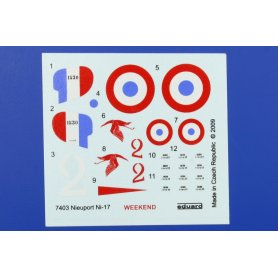 EDUARD 1:72 7403 NIEUPORT Ni-17