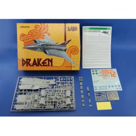 Eduard 1135 Draken Saab J-35