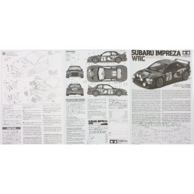 TAMIYA 1:24 Subaru Impreza WRC 98 - Monte Carlo