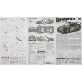 TAMIYA 1:24 Subaru Impreza WRC 2001 