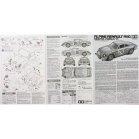 Tamiya 1:24 Alpine A110 Monte-Carlo 1971