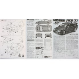 TAMIYA 1:24 Mitsubishi Lancer Evolution VI 