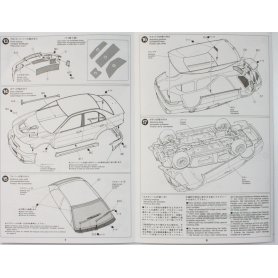 TAMIYA 1:24 Mitsubishi Lancer Evolution VI 