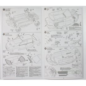 TAMIYA 1:24 Mitsubishi Lancer Evo VII WRC