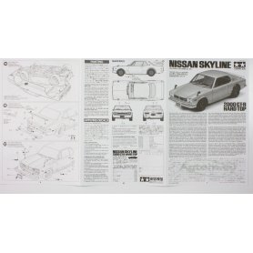 Tamiya 1:24 24194 Nissan Skyline 2000 GT-R 