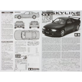 Tamiya 1:24 Nissan Skyline GT-R V 