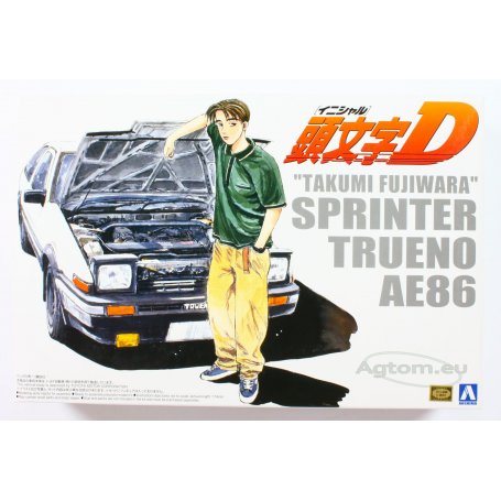 Aoshima 1:24 Toyota Trueno 86 Fujiwara vol.1