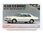 Aoshima 1:24 Nissan Cedric 430 Brougham 1981