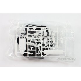 Aoshima 1:48 Bell 222 Airwolf (clear body)