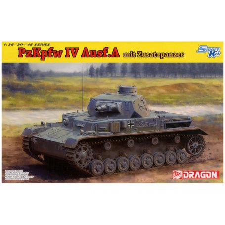 DRAGON 6816 1/35 Pz.Kpfw IV Ausf.A w/add-on armor
