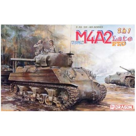 DRAGON 6462 US MARINES M4A2(W)