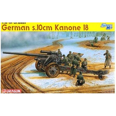 DRAGON 6411 GERMAN 10 CM KANONE 18