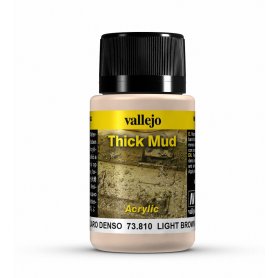 Vallejo Thick Mud - Light Brown Mud 40ml