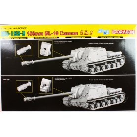 Dragon 1:35 6796 ISU-152-2 155mm BL-10 CANNON