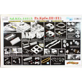 DRAGON 1:35 6616 SDKFZ.141/3 PZ.III (FI)