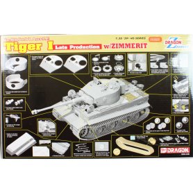 Dragon 1:35 6383 Pz.Kpfw.VI. Ausf.E TIGER I LATE W/ZIMMERIT