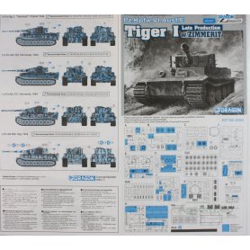 Dragon 1:35 6383 Pz.Kpfw.VI. Ausf.E TIGER I LATE W/ZIMMERIT