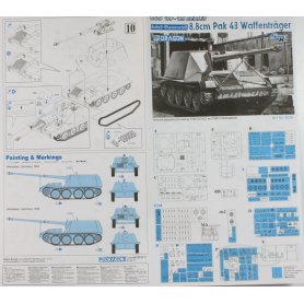 DRAGON 1:35 6728 Ardelt Rheinmetall 8.8cm Pak 43 Waffentrager