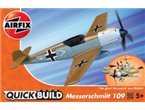 Airfix BLOCKS QUICKBUILD Messerschmitt Bf-109E DESERT / 39 elements 