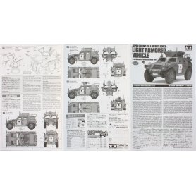 Tamiya 1:35 35275 JGSDF Light Armored Vehicle - Iraq Unit 