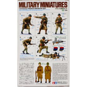 Tamiya 1:35 WWII French Infantry