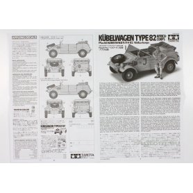 Tamiya 1:35 German Kubelwagen Type 82 - Africa Corps 