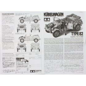 Tamiya 1:35 35213 Kubelwagen Type 82