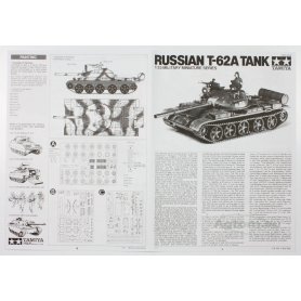Tamiya 1:35 35108 Russian T-62 Tank