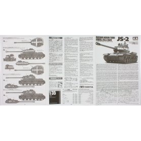Tamiya 1:35 Russian Heavy Tank JS-2 Model - 1944 ChKZ