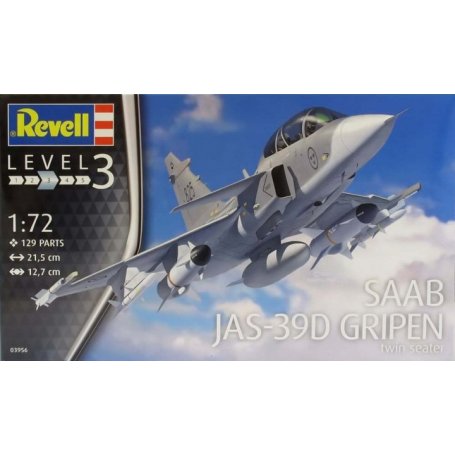 Revell 03956 1/72 Saab JAS-39D Gripen Twinseater