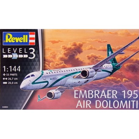 Revell 04884 Embraer ERJ-195 1/144