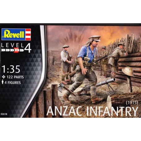 Revell 02618 Anzac Infantry (1915)