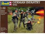 Revell 1:32 Niemiecka piechota / German infantry WWII