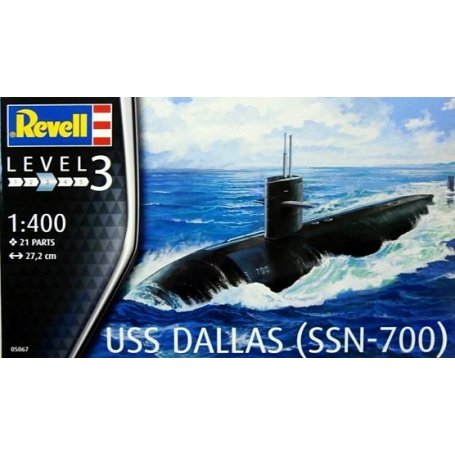 Revell 05067 US Navy Submarine USS Dallas