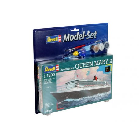 Revell 65808 Model Set Queen Mary 2