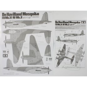 Tamiya 1:48 De Havilland Mosquito FB Mk.VI/NF Mk.III