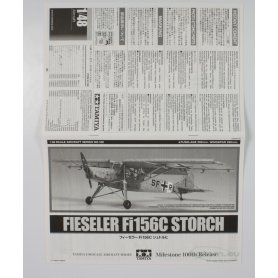 Tamiya 1:48 Fieseler Fi156C Storch