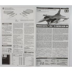 Tamiya 1:48 Lockheed Martin F-16C Block 25/32 Fighting Falcon