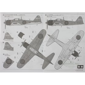 Tamiya 1:48 MITSUBISHI A6M5/5a ZERO FIGHTER (ZEKE)