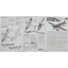 Tamiya 1:72 60748 Supermarine Spitfire Mk.1 