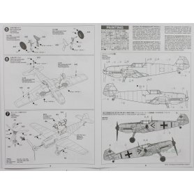 Tamiya 1:72 Messerschmitt Bf109E-3