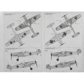Tamiya 1:72 Messerschmitt Bf109E-3