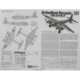 Tamiya 1:72 De Havilland Mosquito B Mk.IV/PR Mk.IV