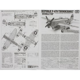Tamiya 1:72 Republic P-47D Thunderbolt Bubbletop