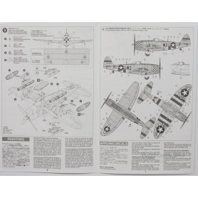 Tamiya 1:72 Republic P-47D Thunderbolt Bubbletop
